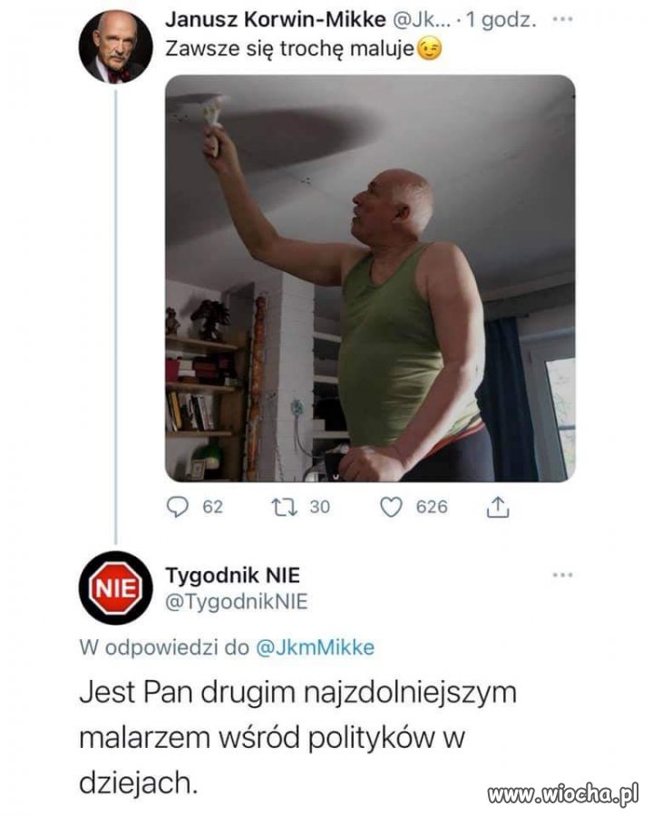 Bardzo zdolny malarz