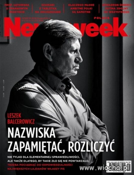 Okładka Newsweeka z Balcerowiczem wywołała burzę!