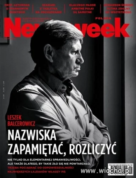 Okładka Newsweeka z Balcerowiczem wywołała burzę!