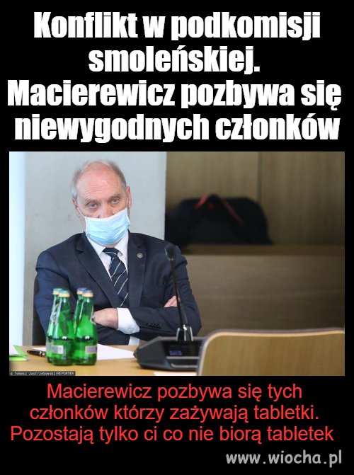 Tabletek nie biorę bo mi nie pomagają 
