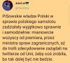 Jak trwoga to do ... tej wstrętnej Unii 