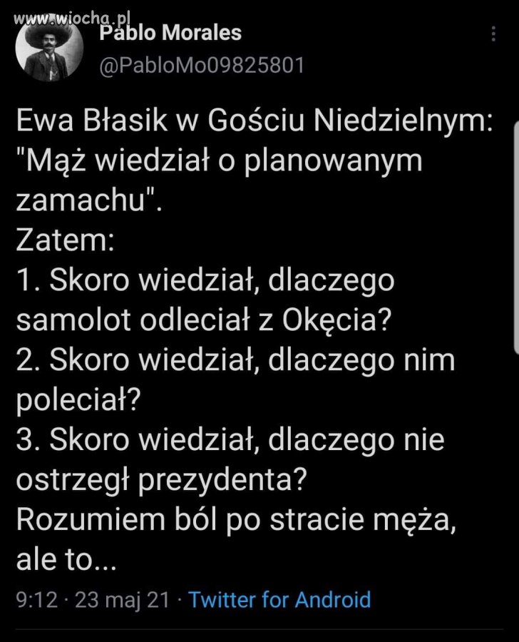 Jasnowidz samobójca?