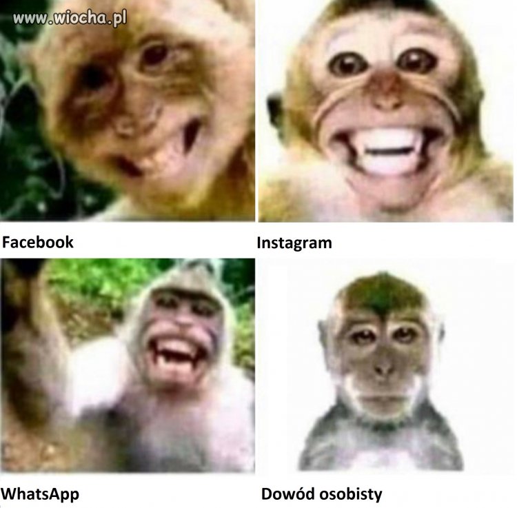Naturalny wyraz twarzy