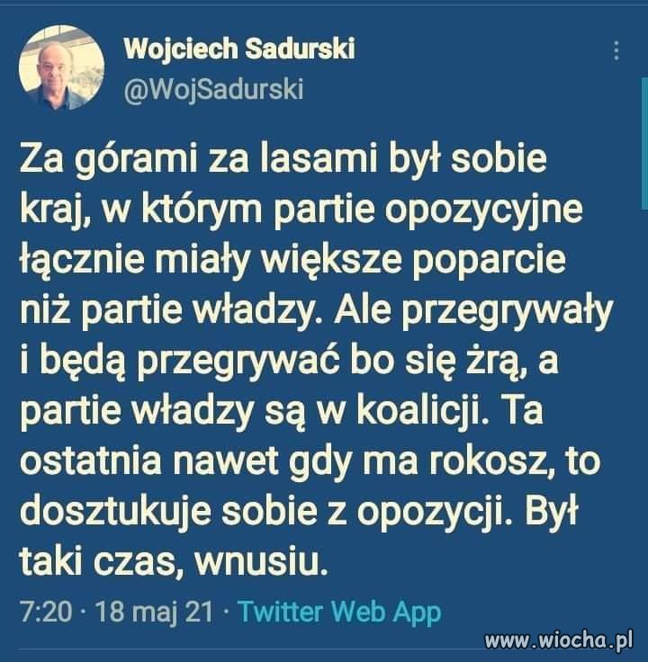 Krótka opowieść o sytuacji politycznej w kraju