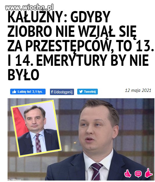 Dziękujemy Wam przestępcy