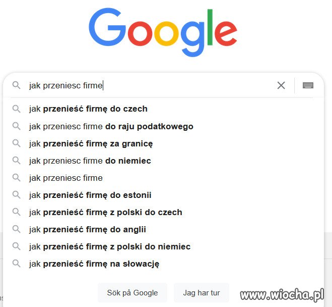 Najczestsze szukanie w Google, po 6 latach Dobrych Zmian PiSu