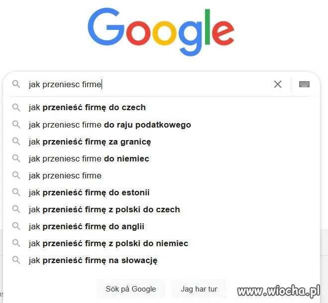 Najczestsze szukanie w Google, po 6 latach Dobrych Zmian PiSu