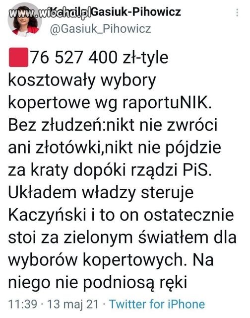 I taki będzie koniec końców