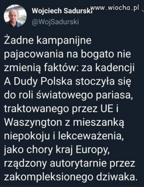 Polska chory kraj wschodniej Europy...