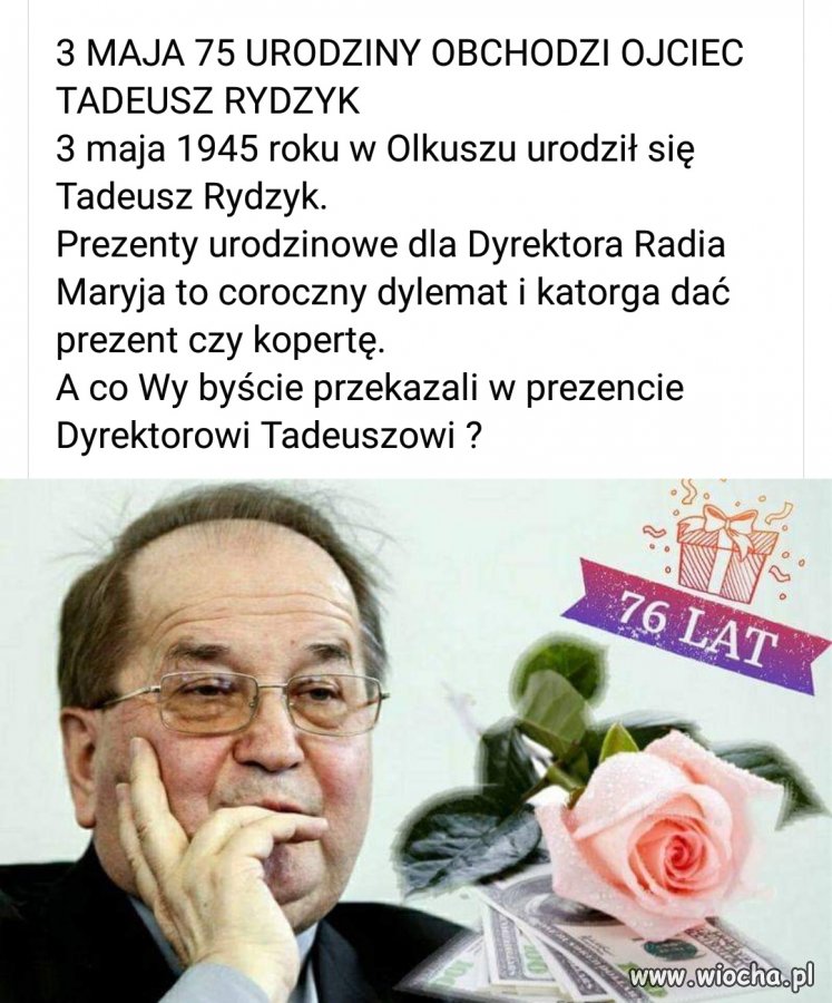 Urodzinki tatusia