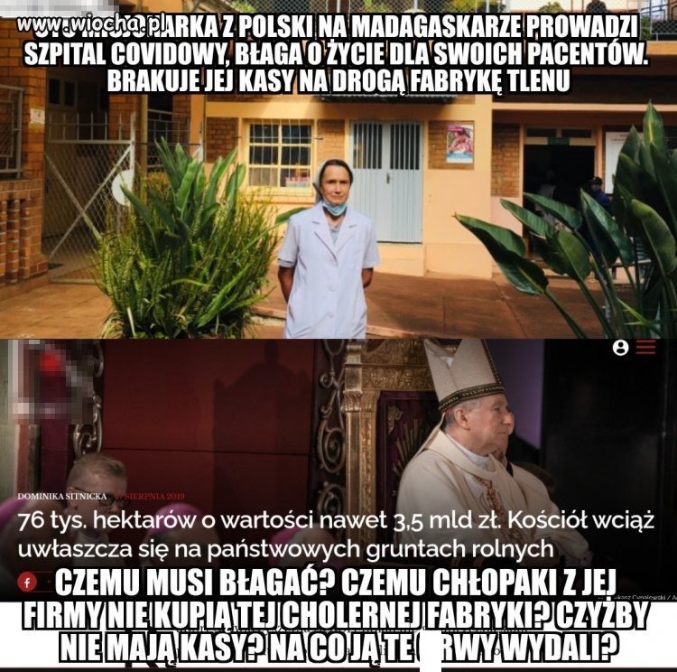 Tylko daj i daj? Biedni i chorzy potrzebują!