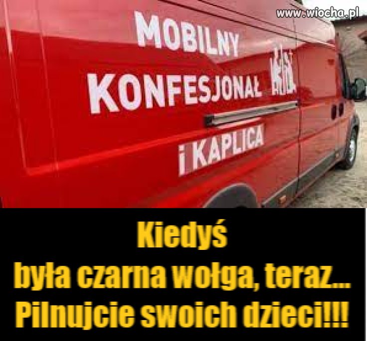 Kiedyś była czarna wołga, teraz...