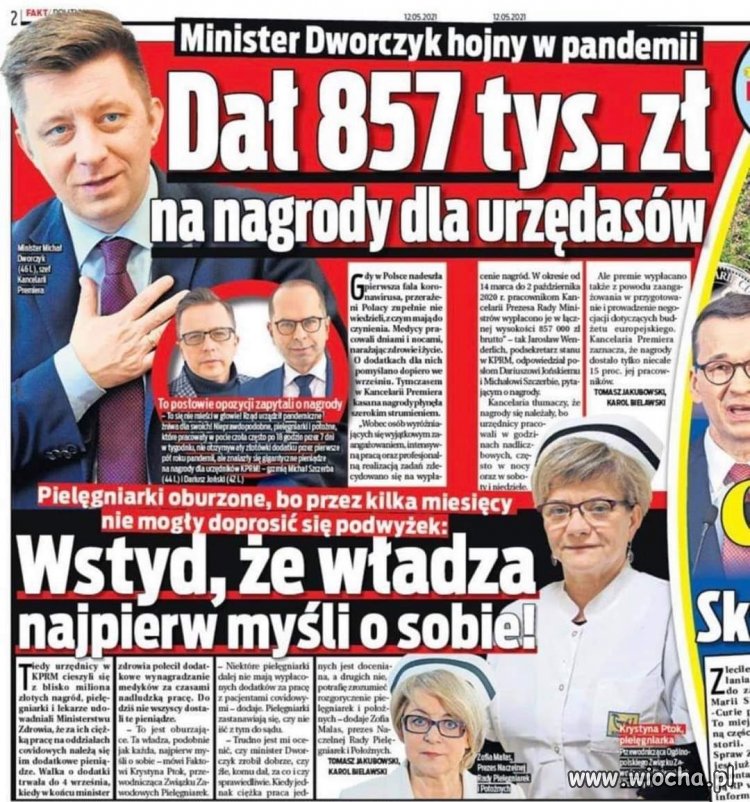 Władza myśli o sobie? 