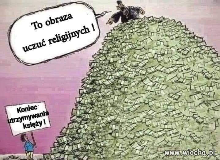 Uważajcie bo tak łatwo obrazić ich uczucia ...