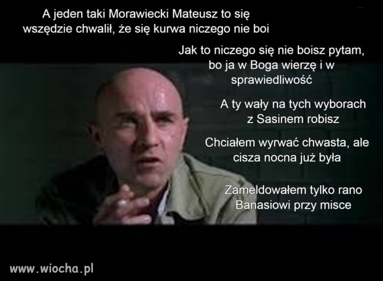 Zameldowałem Banasiowi 