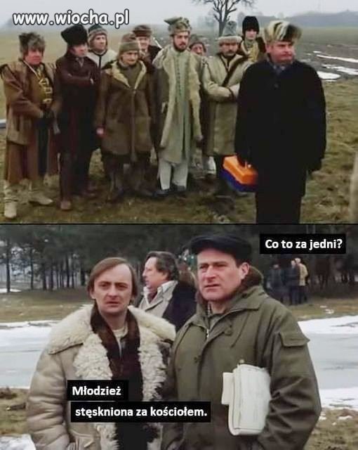 Tylko taka młodzież pozostała