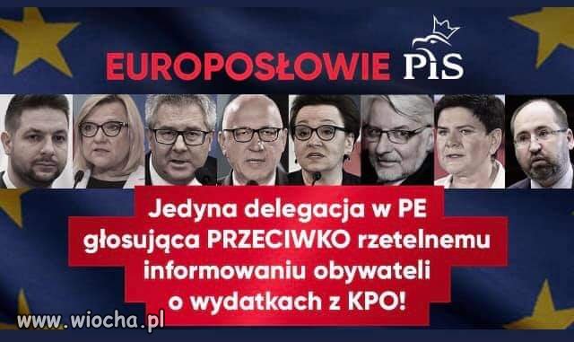Tymczasem Europosłowie PiS