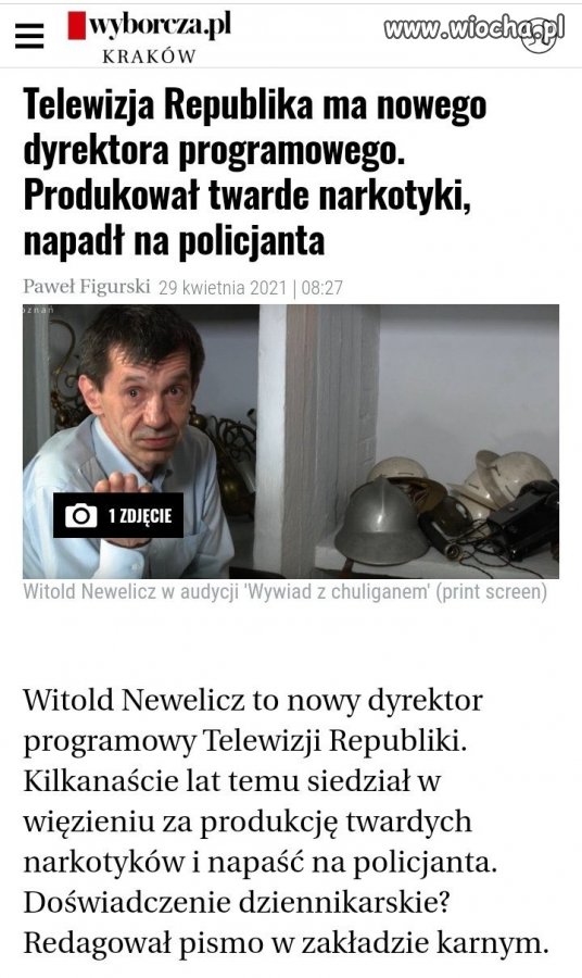 Deficyt pisowskich kadr na odcinku propagandowym.