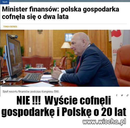 Polska się cofa 