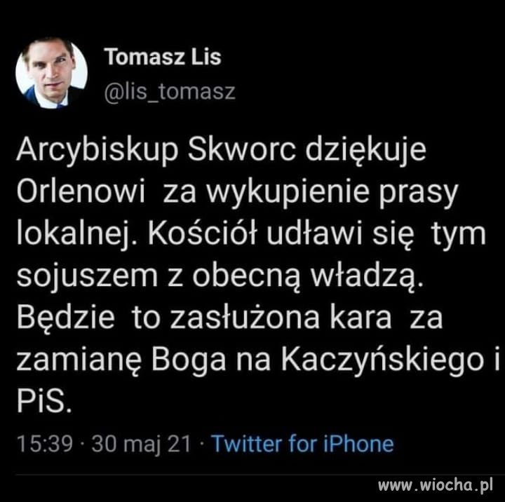 Skworc kolegą Obajtka 