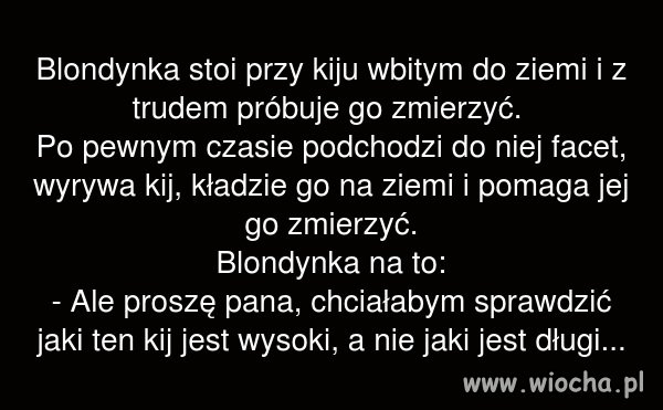 Blondynka