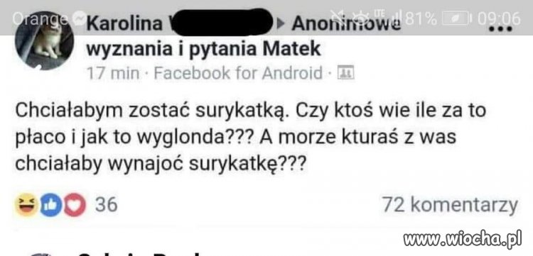 Suweren się rozmnaża.