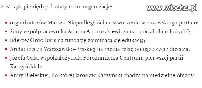 Narodowy Instytut Wolności rozdaje 12 milionów