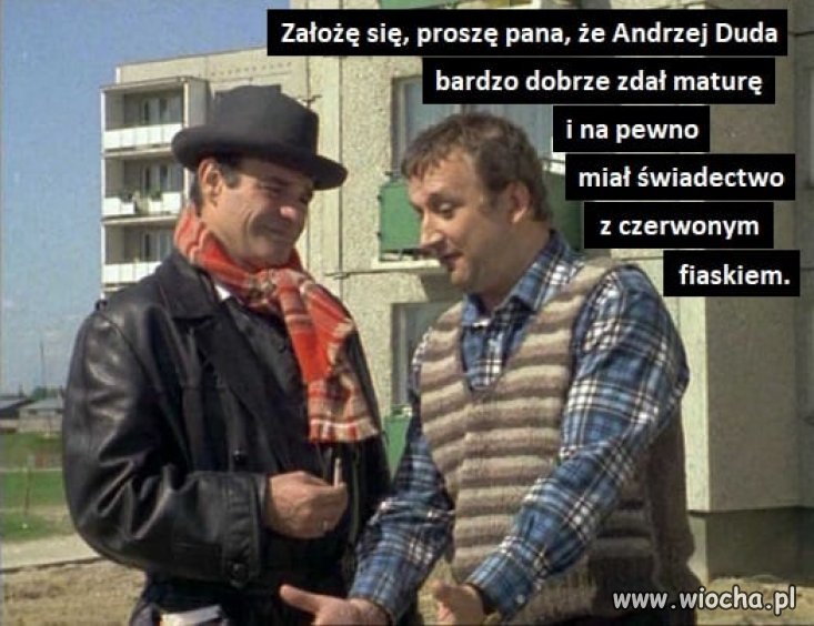 Świadectwo od ...