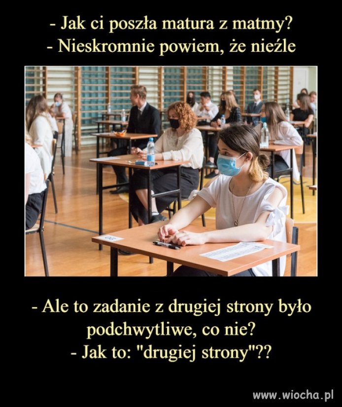 Matura z matmy