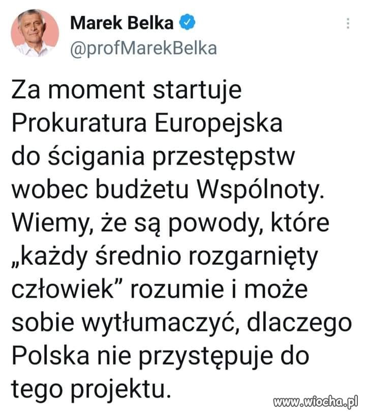 Nasi są uczciwi, więc nie muszą przystępować 