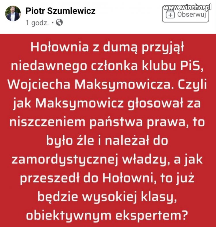 Tymczasem u Pana Hołowni