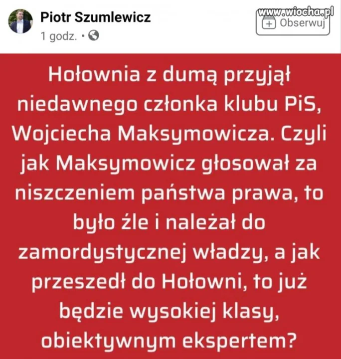 Tymczasem u Pana Hołowni