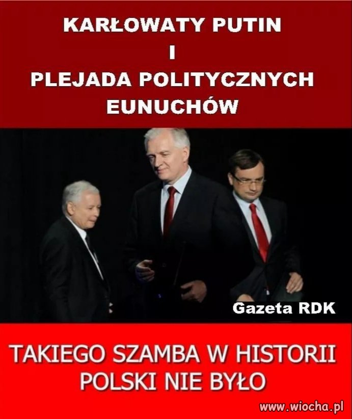 Takiego szamba w historii Polski nie było 