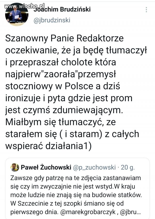 Zamiast na  język polski chodzic 