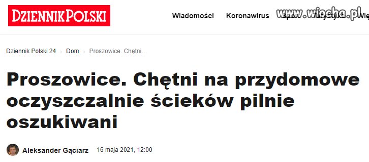 Taka sytuacja w zrepolonizowanej prasie.