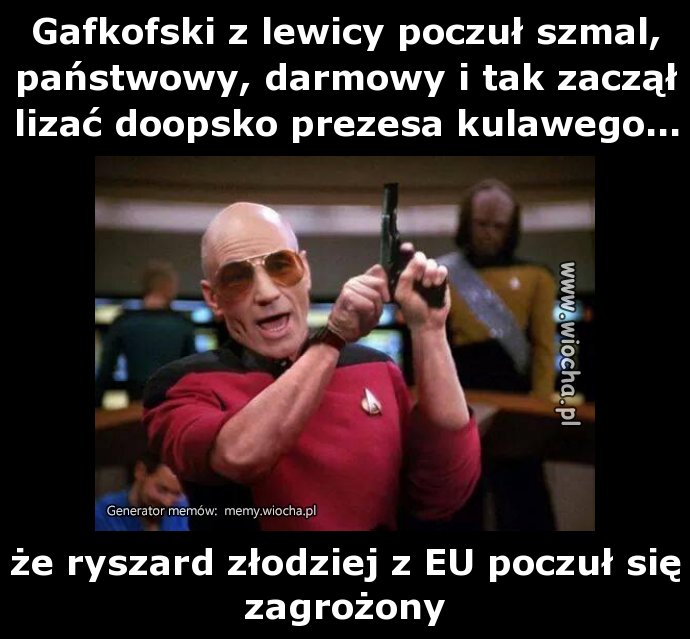 Gafkofski z lewicy poczuł szmal, państwowy,