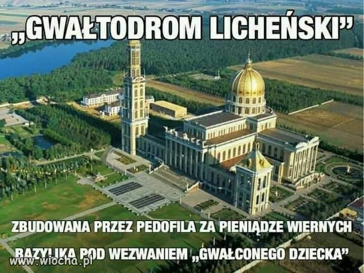 Pedofil i jego pryncypał w Licheniu. 