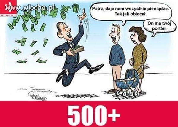 Tak w skrócie wygląda program 500+