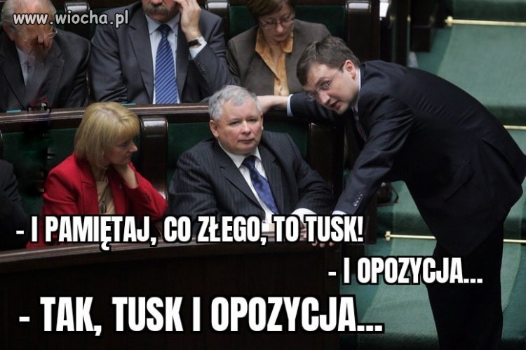 I znowu wina Tuska 