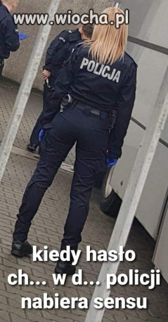 Ch... w d... policji