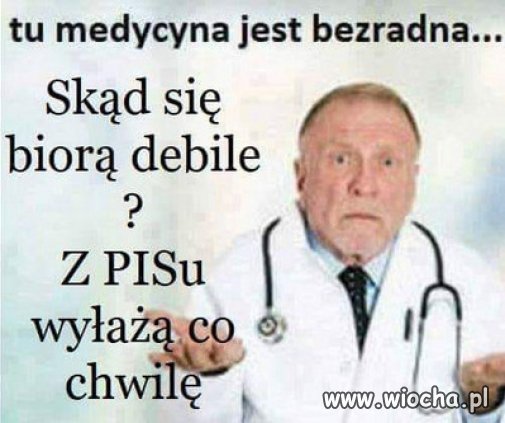 Medycyna jest bezradna...