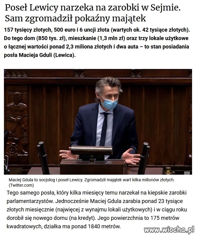 Kolejny pasożyt co mu brakuje do pierwszego
