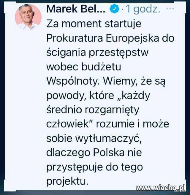 Wiadomo, dlaczego nie przystępuje