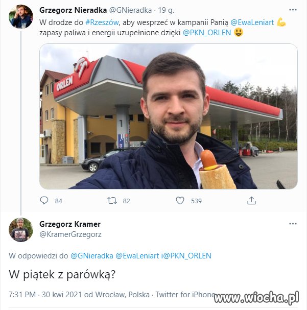 W piątek parówki?