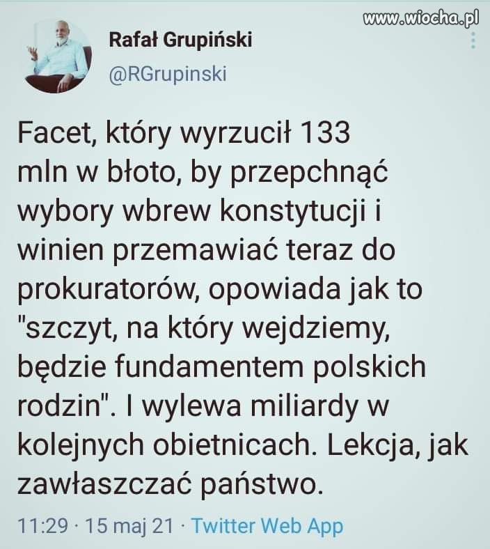 Lekcja, jak zawłaszczać państwo