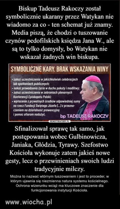 W sekcie kosciola...bez zmian!