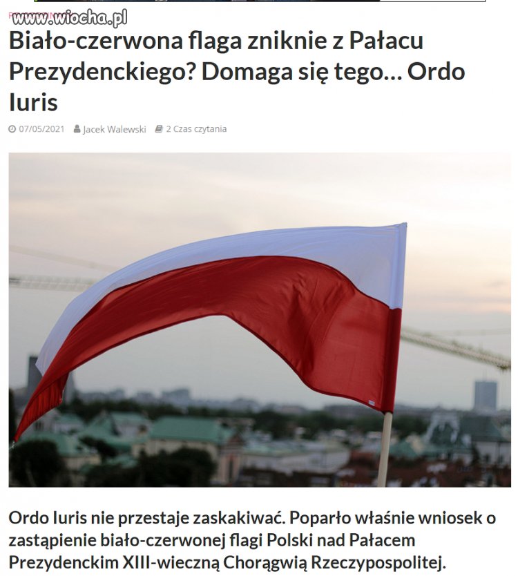Kogoś tu nieźle grzeje w łeb