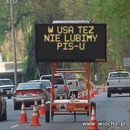My z Australii też nie.