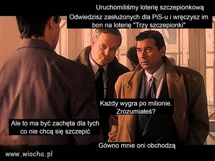 Loteria szczepionkowa PiS