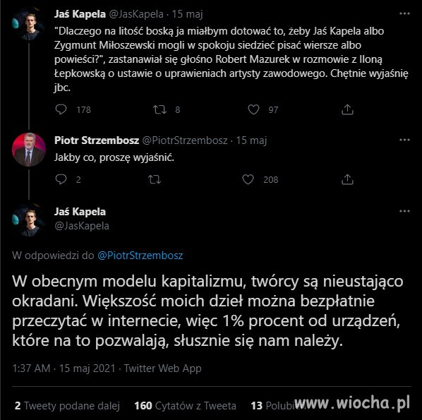 Bo jemu się po prostu należy